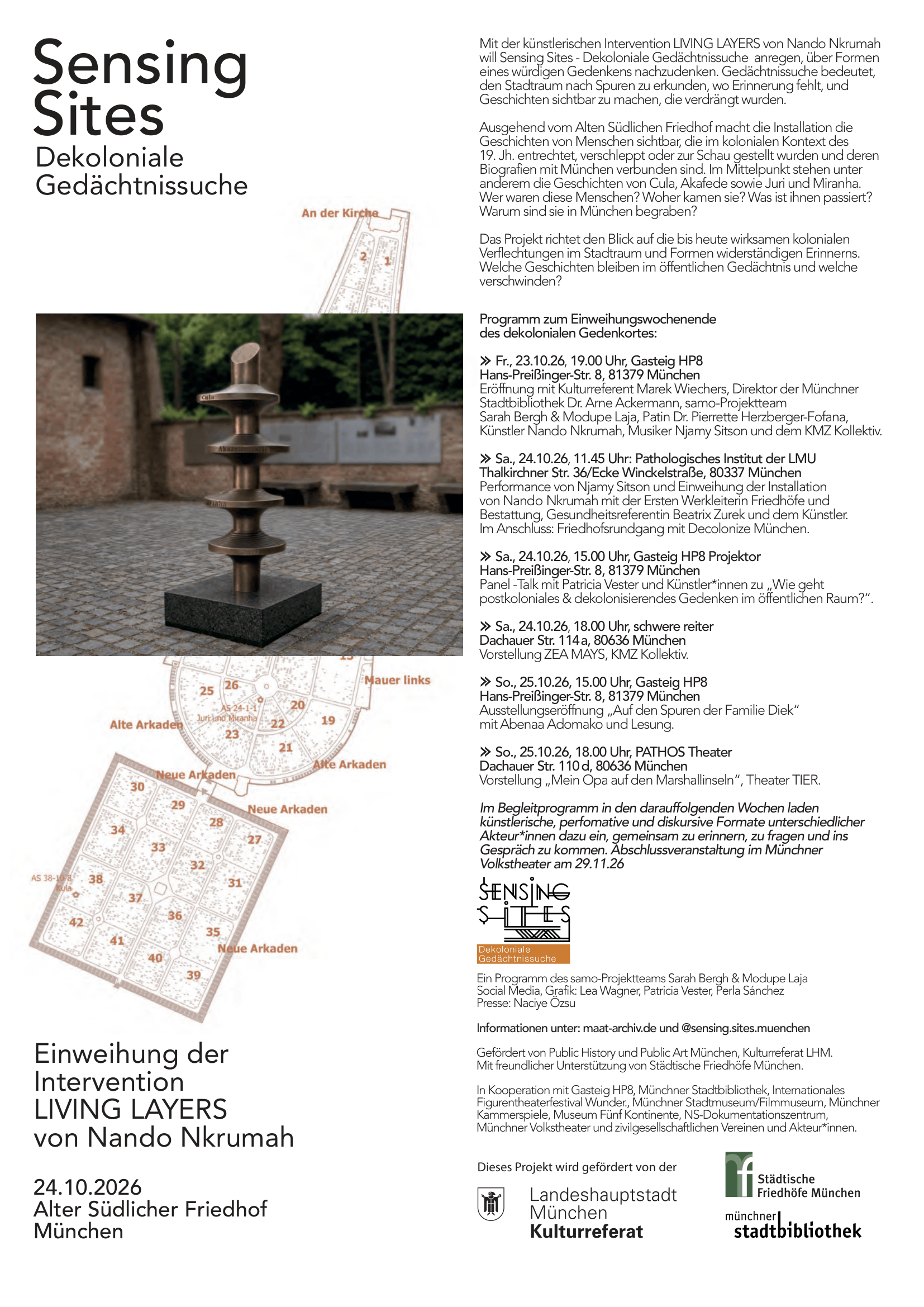 Sensing Sites Flyer